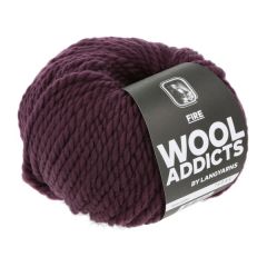 Wooladdicts Fire by Lang Yarns (80) Aubergine