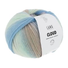 Lang Yarns Cloud (14) Blauw/Bruin/Groen Pastel