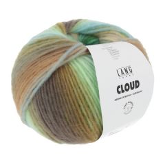 Lang Yarns Cloud (16) Groen/Blauw/Lichtbruin