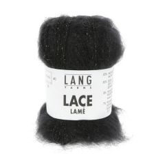 Lang Yarns LACE LAMÉ (4) Zwart