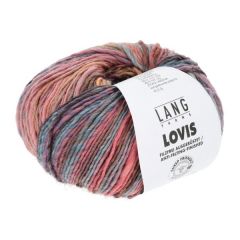 Lang Yarns LOVIS (10) Paars/Roze/Zwart