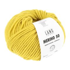 Lang Yarns Merino 50 Geel (213)
