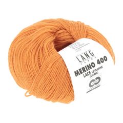 Lang Yarns Merino 400 Lace (359) Mat Oranje                 