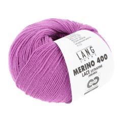 Lang Yarns Merino 400 Lace (365) Cyclaam Roze