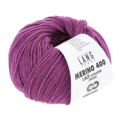 Lang Yarns Merino 400 Lace (366) Cyclaam