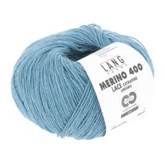 Lang Yarns Merino 400 Lace (378) Licht Blauw