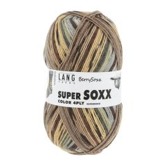 Lang Yarns Super Soxx Color 4 ply BerrySoxx (469) Goldenberry 