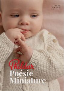 Catalogus Phildar nr. 245 Poëzie in Miniformaat - breipatronen baby (NL) bij de Breiboerderij                            